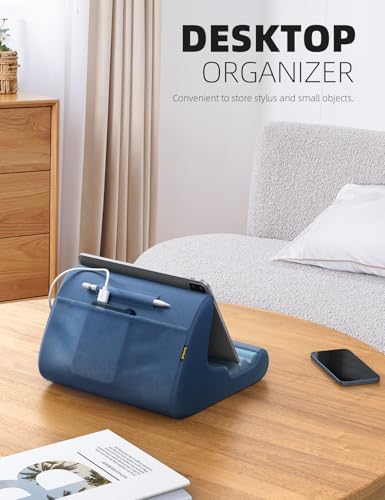 Lamicall Tablet Stand Pillow Holder - Tablet Pillow Soft Pad for Bed - Image 3