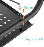 HUANUO Monitor Riser for Desk, Laptop Stand with Vented Steel Shelf, 2 Pack - Image 6