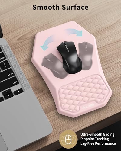 Ergonomic Mouse Pad with Wrist Rest & Keyboard Wrist Rest Support Set - Image 5