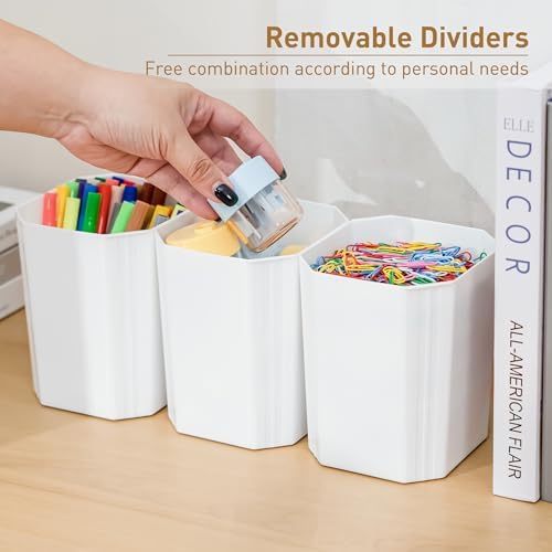 Citylife 17QT 2Packs Clear Craft Organizers and Storage Bins with Lids - Image 4