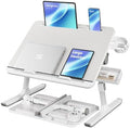 SONGMICS Bed Laptop Desk, Foldable, Adjustable Height, 15.7 x 22 Inches by SONGMICS
