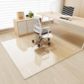 [Tempered Glass] 60" x 60" Glass Office Chair Mat for Carpet by KOONMI
