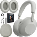 Sony WH1000XM6/S Best Wireless Noise Canceling Headphones, Platinum Silver Bundle with Deco Essentials Headphones Ear Pads Replacement Headset Ear Cushions and Deco Gear Unofficial Master Guide by Unknown