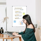 Double-Sided White Board Dry Erase Magnetic Whiteboard Wall 36x24, 4-Pack - Image 6