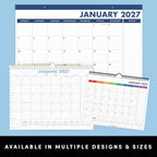 PAPERAGE 2027 Calendar, 12 Months (January 2027 - December 2027), Large (17 in x 22 in), Minimalist Wall and Desk Calendar with Monthly Views, Yearly Plans & Notes Section – Black - Image 6