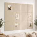 Felt Bulletin Board Tiles, Cork Board Alternative, 48 x 36 in by CreateYourIdealSpace