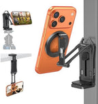 OMOTON TP02-Pro 5 in 1 Magnetic Phone Holder for Vlogging Essentials, Black by OMOTON