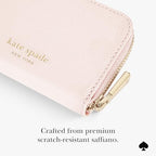 kate spade new york Devin Zip Magnetic Card Holder/Wallet - Chalk Pink - Image 3