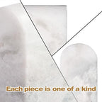 Koville African Natural Marble Bookends for Shelves, Non-Slip Book Ends, 13LBS Ultra Heavy Duty Marble Book Holder Organizer, Apartment Decor for Movies/CD/Video Games(Namib Fantasy) - Image 5