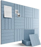 Fluxynara Felt Bulletin Board & Cork Board Alternative 48'' x 36'' by FLUXYNARA