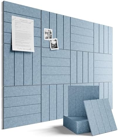 Fluxynara Felt Bulletin Board & Cork Board Alternative 48'' x 36'' by FLUXYNARA