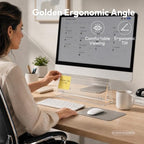 NIUBEE Monitor Memo Board Holder, Sticky Note Holder Acrylic for Desk - Image 3