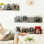 ROYALITA 2-Pack Acrylic Magazine Holder Brochure Holder, Gray 36 Inch - Image 7