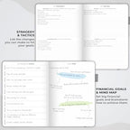 Clever Fox Budget Planner Pro with Cash Budgeting Envelopes, Gray - Image 3