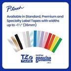 Brother Genuine P-Touch TZE-FX651 Flexible-ID Laminated Tape, Black on Yellow, Best Suited for Wire Wrapping and Flagging, Water-Resistant, 0.94" x 26.2' (24mm x 8M) - Image 6