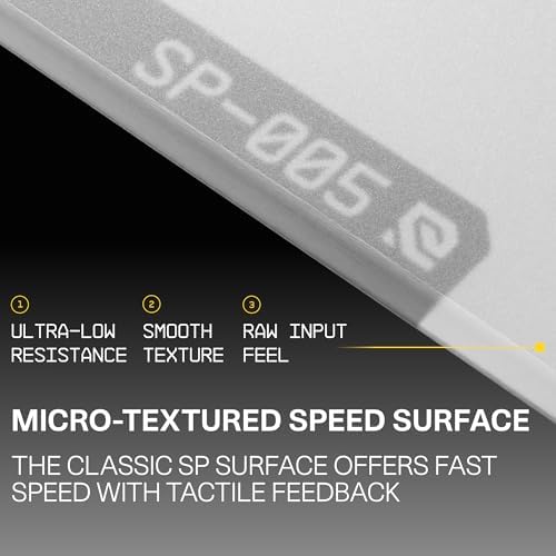 Wallhack SP-005 Glass Gaming Mouse Pad, Large, White - Image 3