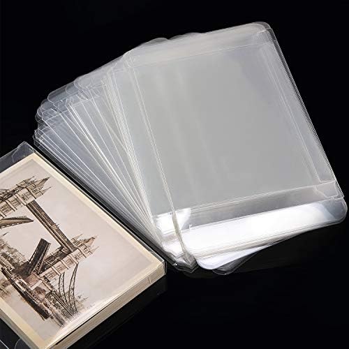 Blulu Clear Greeting Card Box Plastic Storage Organizer Bulk, 200 Packs - Image 4