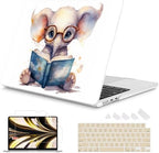 Mektron Case for 2026 MacBook Air 13-inch M5 Laptop A3449 with 13.6-inch Liquid Retina Display, 2025 2024 2022 M4/M3/M2 MacBook Air 13" Hard Shell Cover, Model A3240 A3113 A2681, Cute Elephant C342 by Mektron