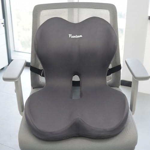 Navizam Lumbar Support Pillow for Office Chair with Memory Foam Cushion - Image 7