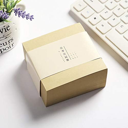 VANRA Note Cube 4 x 4 Inch (Not Sticky) Memo Cube Refill (No Holder) Tear-Off Pages (Not Loose) Blank Scratch Pads, 400-Sheets/Cube (Kraft Brown) (Pack of 3) - Image 3