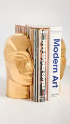 Jonathan Adler Women's Brass Atlas Bookend Set of 2 - Image 3