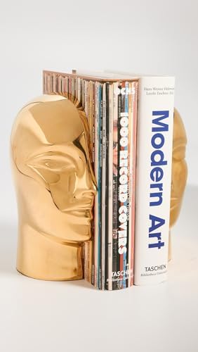 Jonathan Adler Women's Brass Atlas Bookend Set of 2 - Image 3
