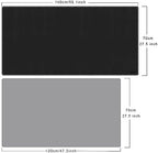 Mydours 55"x28" Extra Large Desk Mat - Full Desk Blotter Pad, (Black) - Image 2