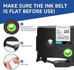Compatible for Brother TZE-231 12mm Label Tape, 5-Pack, for PT-H110 P-Touch Label Printer, TZE-231/221/241/335, GreenCycle(Black on Green-10PK,12mm) - Image 4
