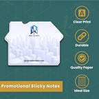 Personalized House Shaped Sticky Notes with Text or Logo, 25 Sheets Customized Memo Pads for Promo, Office, Home and School, Custom Pad Gifts Useful for Teacher, Staff, and Student Supplies 2,500 Qty - Image 4