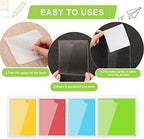 Outus 200 Pack 4.13 x 4.13 Inch Self Adhesive Label Pockets Bin Labels - Image 3