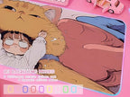 JMIYAV Pink RGB Gaming Mouse Pad 31.5x12 Inch PC XL Large Extended Glowing Led Light Up Desk Pad Non-Slip Rubber Base Computer Cute Mousepad Mat Desk Accessories Gaming Setup Cozy Hideout - Image 3