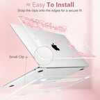 May Chen for M5 MacBook Air 13.6 Inch Case 2026 2025 2024-2022 Release M5 A3449 M4 A3240 M3 A3113 M2 A2681, Plastic Hard Shell Case for MacBook Air 13.6" with Retina Display, Cherry Blossom - Image 6