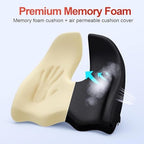 Benazcap Large Ergonomic Seat Cushion Relieves Sciatica & Tailbone Pain - Image 5