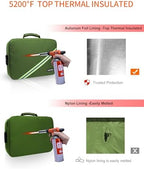 Noiposi 5200℉ Fireproof Document Box with Lock 16.1"x11.4"x4.3" - Image 4