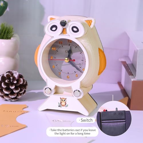 3D Calendar 2027, Unique 3D Memo Pad Tear Away Time Piece Calendar, Owl Clock Fun DIY Paper Carving Art 3D Desk Calendar Gift for Christmas, New Year - Image 3