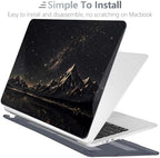 Batianda Case for MacBook Air 13.6" 2026 M5 M4 M3 M2 Chip, Starry Mountain - Image 5