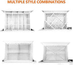 12Pcs Drawer Dividers, 17.72" x 3.55", Thick, DIY Organizer Separator, Large Adjustable Dresser Drawer Organizer for Clothes, Bedroom, Bathroom, Kitchen Cutlery, Desk, Office Storage - Image 7