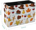 Supply Organizer Cowboy Hat Honey Corn Strawberry Pears Cake Wheat Multi‑Compartment Compact Baskets,Art‑Craft with Standard Desk‑Size - Image 6