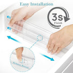 Vtopmart 4" High Drawer Dividers for Clothes, 13"-22" Adjustable, 12 pack - Image 6