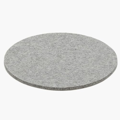 Graf Lantz - Trivets for Hot Dishes - Heat Resistant 100% Merino Wool - Hot Pads for Kitchen, Countertops, Tables, Sizzling Dishes, Pots & Pans - Home Decor, Kitchen Accessories - 12", Granite by GrafLantz