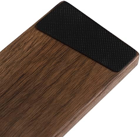 Ergonomic Wooden Wrist Rest Solid Wood Walnut for AKKO Alice Pro - Image 5
