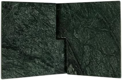 Bloomingville Decorative Marble Book Holder, Sage Green - Image 3