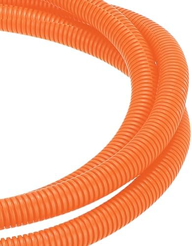 DMiotech 100ft Wire Loom Split Tubing 1/2 Inch(12.7mm) ID Orange by DMiotech