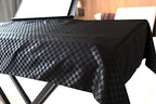 Clairevoire Piano Keyboard Dust Cover for 61 Keys to 88 Keys, Electric Pianos Cover, Digital Pianos Cloth Protection,Lightweight and Adjustable Closure,Ebony Black, M - Keyboard Piano up to 53" x 16" - Image 3