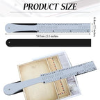 PerKoop Paper Document Sorter Plastic Alphabetical File Organizer, 2 Sets - Image 3