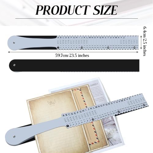 PerKoop Paper Document Sorter Plastic Alphabetical File Organizer, 2 Sets - Image 3