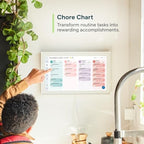 Skylight Calendar – 15" Touchscreen Digital Calendar & Chore Chart, White - Image 4