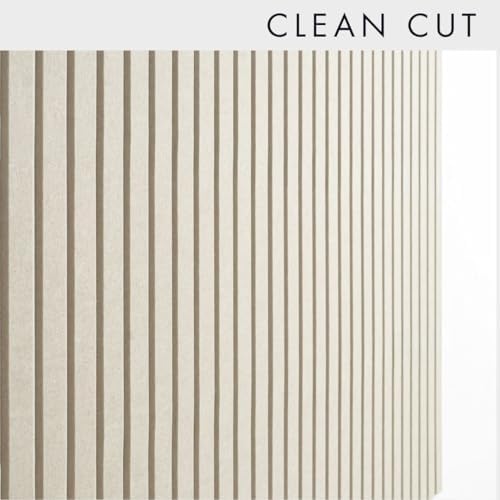 VIVELDA Felt Bulletin Board Tiles 48"x36" - 12-Pack Cork Board Alternative, OEKO-TEX Certified, NRC 0.95 Acoustic Felt Wall Panels, Damage-Free Adhesive, Slatted Design Home Office & Classroom (Opera) - Image 4