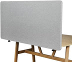 Desk Privacy Panel 24" x 48" Table Privacy Panel Acoustic Partition Noise Visual Isolate Table Divider Panel with Clamp for Student Study Reception Area Office Library(24" x 48") by Nayciiy