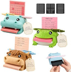 Note Toad Desk Organizer Sticky Note Holder, 3 Writing Templates by Hwqcldhcs